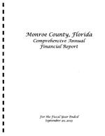 Monroe County, Florida : Comprehensive annual financial report for the fiscal year ended September 30, 2013